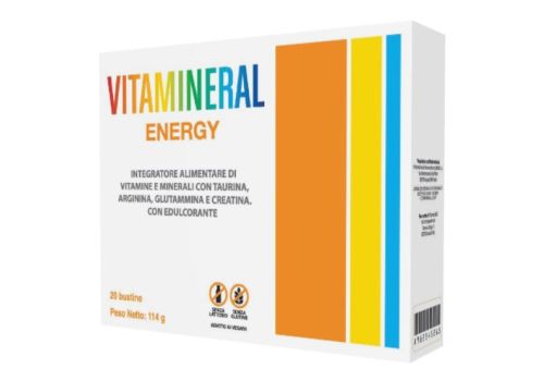 Vitamineral energy integratore ad azione tonica 20 bustine