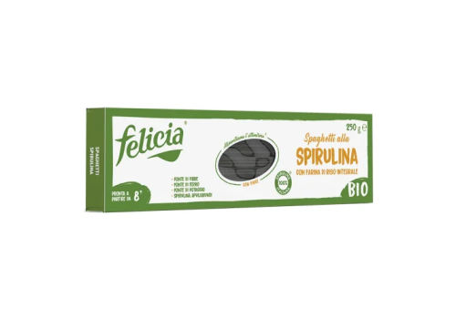Felicia spaghetti alla spirulina pasta senza glutine 250 grammi
