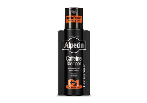 Alpecin Energizer Coffein C1 Black shampoo anti-caduta con caffeina ad azione stimolante 250ml