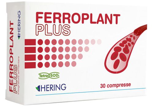 Ferroplant Plus integratore di ferro con vitamine 30 compresse