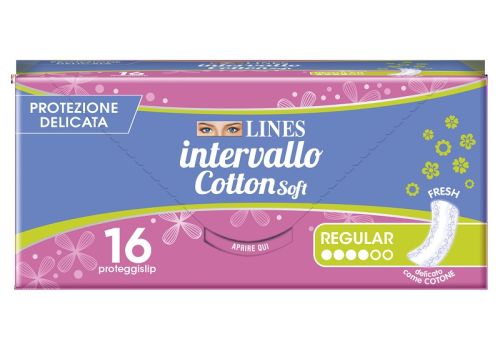 Lines Intervallo cotton soft proteggislip 16 pezzi