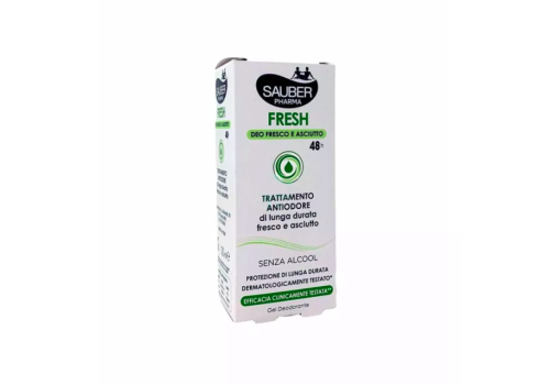 SAUBER FRESH DEO GEL AST 30ML
