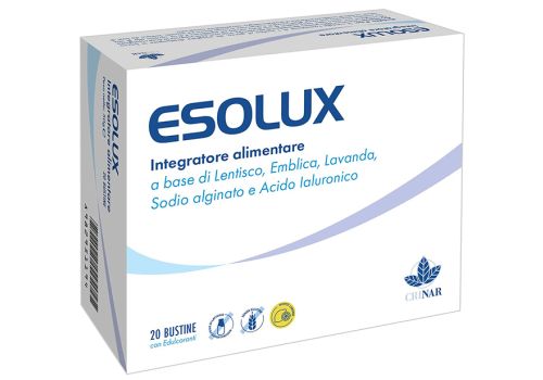 Esolux Granulato integratore per la regolarità intestinale con fibre solubili 20 bustine