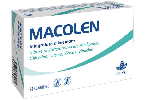 Macolen integratore per la salute degli occhi 20 compresse