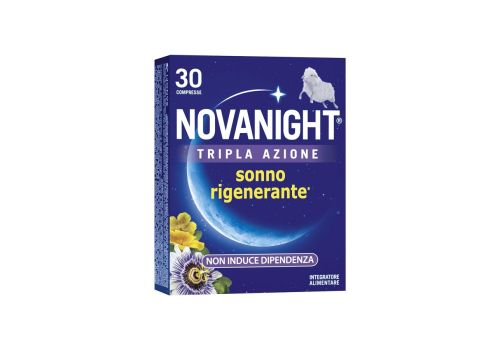 Novanight Tripla Azione integratore per dormire 30 compresse