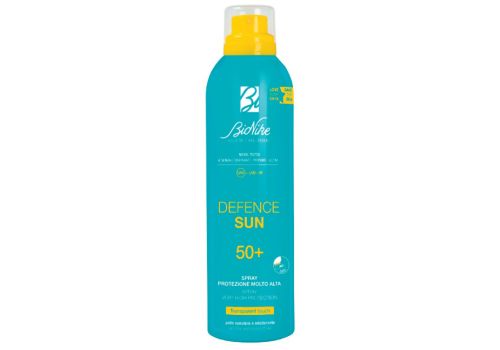 Bionike Defence Sun spf 50+ solare per pelle sensibile e intollerante spray trasparente 200ml