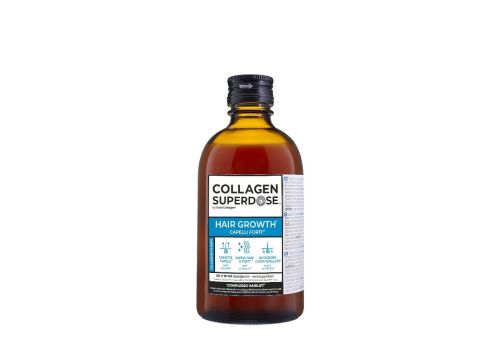 Collagen Superdose Hair Growth integratore per capelli forti 300ml