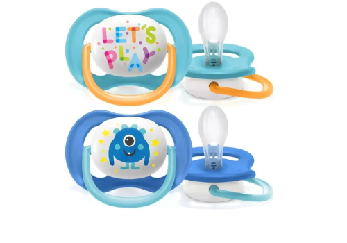 Avent Succhietto mix testo ultra-air 6-18M 2 pezzi