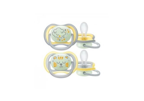 Avent Ultra Air Nighttime succhietto 18m+ 2 pezzi
