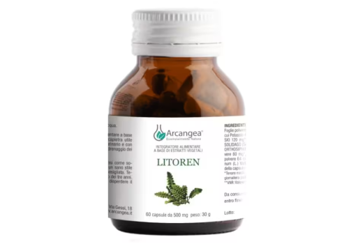 Litoren integratore per la funzionalità del tratto urinario 60 capsule