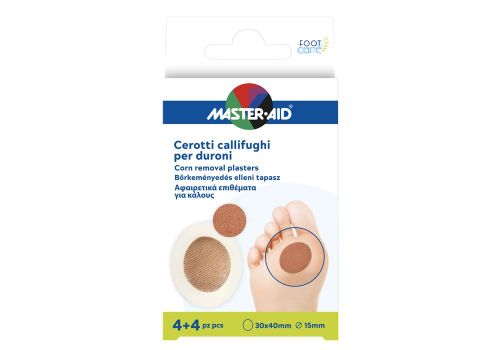 Master Aid Foot Care cerotti callifughi per duroni 4 pezzi