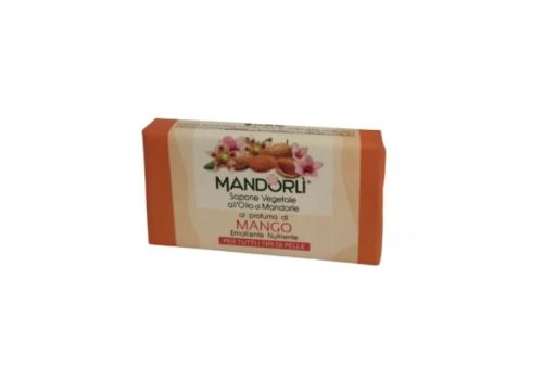 Mandorlì sapone vegetale emolliente e nutriente al profumo di mango 100 grammi