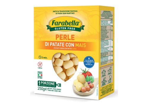 Farabella perle di patate e mais senza glutine 250 grammi