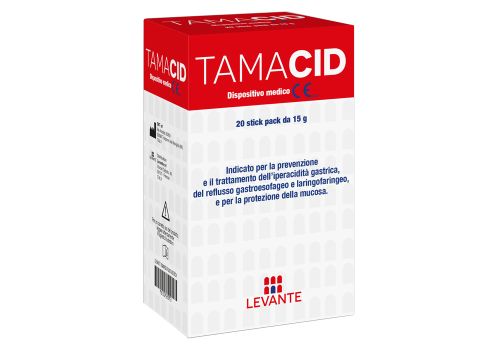 Tamacid dispositivo medico per l'acidità gastrica 20 stick pack