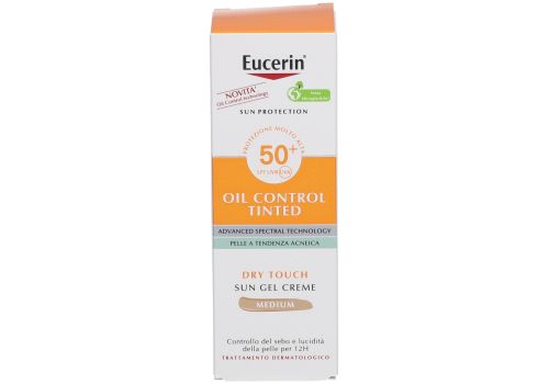 EUCERIN SUN OIL CONTROL SUN GEL CREME DRY TOUCH MEDIUM SPF50+ 50ML | offerta speciale