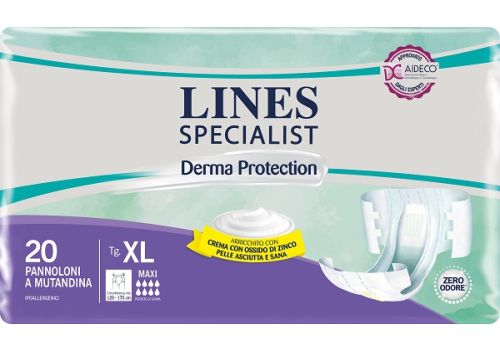 LINES SP DERM PAN MAXI XL 20PZ