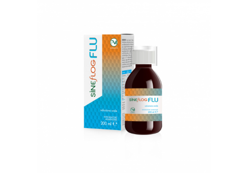 Sineflog Flu integratore per le vie respiratorie e le secrezioni bronchiali sciroppo 200ml