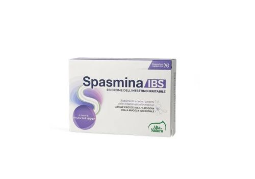 Spasmina IBS dispositivo medico per l'apparato gastro-intestinale 30 compresse