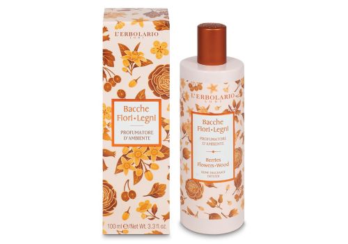 L'Erbolario  Bacche fiori legni sapone profumato con note legnose e floreali 100 grammi
