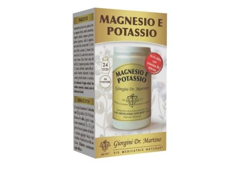 Magnesio e Potassio integratore di sali minerali polvere 180 grammi