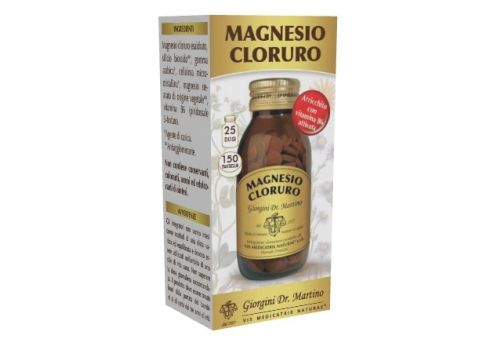 Magnesio Cloruro integratore per il metabolismo energetico  e il sistema nervoso 150 pastiglie