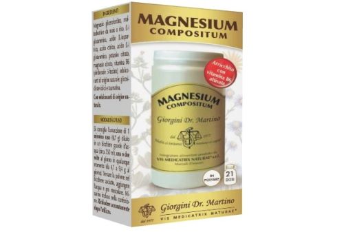 Magnesio Compositum integratore di magnesio con aminoacidi polvere orale 100 grammi