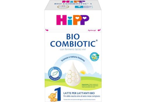 Hipp Combiotic 1 latte per lattanti dalla nascita polvere 600 grammi