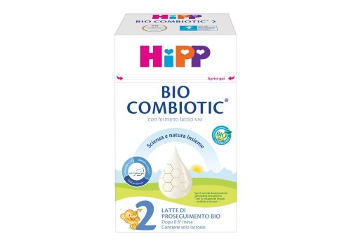 Hipp 2 Bio Combiotic latte crescita polvere 600 grammi