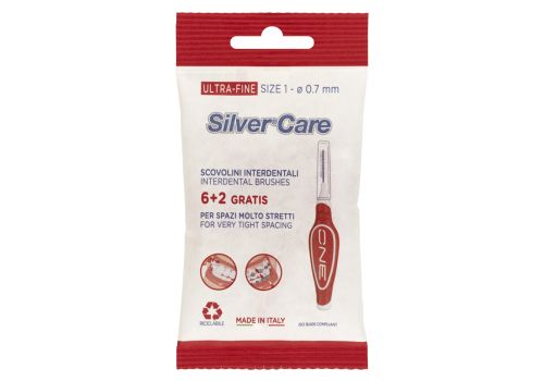 Silver Care scovolini interddentali Ø 0,7mm 8 pezzi