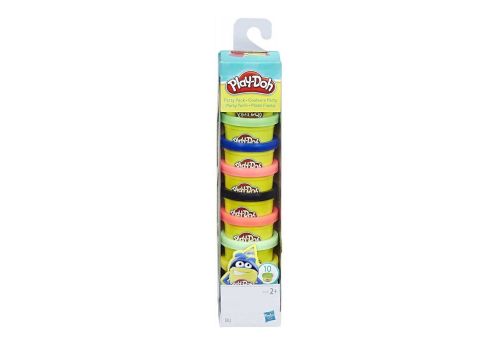 Hasbro Play-Doh party pack plastilina colori assortiti 10 vasetti
