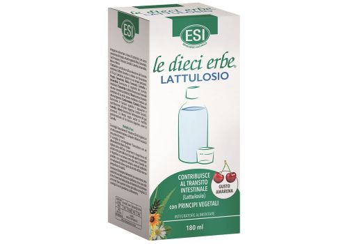 Le Dieci Erbe Lattulosio integratore per la stitichezza sciroppo 180ml