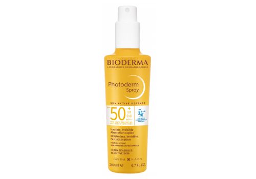 Bioderma Photoderm spf 50+ solare protettivo per il corpo spray 200ml