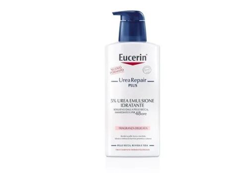 Eucerin Urea Repair Plus 5% Emulsione idratante fragranza delicata per pelle secca 400ml