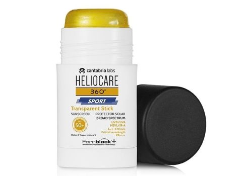 Heliocare 360° Sport Spf 50+ transparent stick 25 grammi