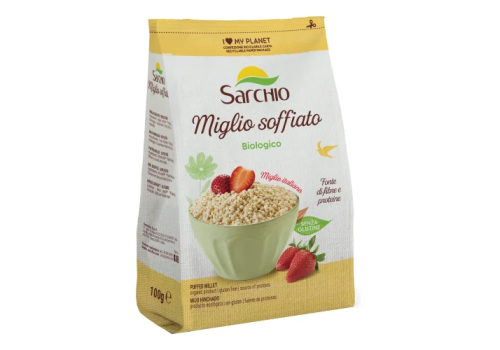 Sarchio miglio soffiato senza glutine 100 grammi