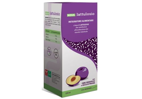 Nova Lattulosio integratore per la stitichezza sciroppo 150ml