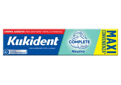 Kukident Complete neutro crema adesiva per dentiere 65 grammi