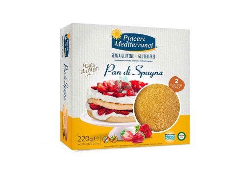 Piaceri Mediterranei pan di spagna senza glutine 200 grammi