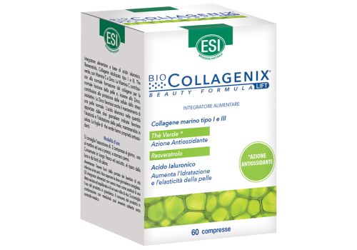 Esi biocollagenix integratore di collagene antiossidante 60 compresse