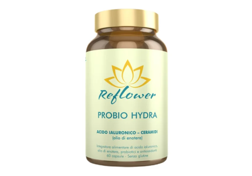 Reflower Probio Hydra integratore per il benessere della pelle 60 capsule