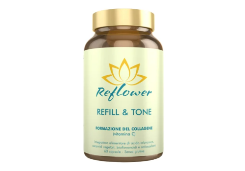 Reflower Refill & Tone integratore per il benessere della pelle 60 capsule