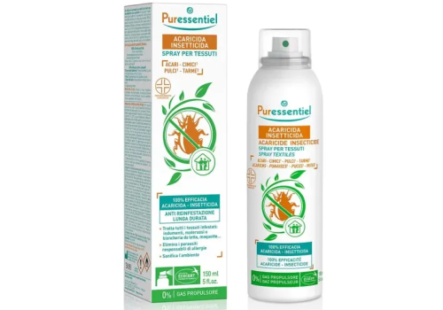 Puressentiel insetticida e acaricida per tessuti spray 150ml