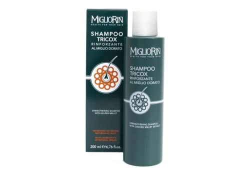 Migliorin shampoo tricox rinforzante anticaduta 200ml
