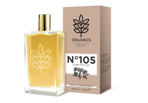 Organics Cosmetics n° 105 profumo cuoio toscano natural spray 50ml