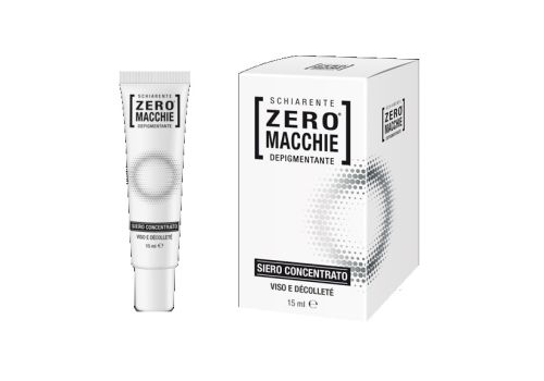 Zero Macchie schiarente depigmentante per viso e décolleté siero concentrato 15ml