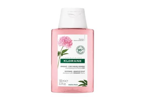 Klorane shampoo alla Peonia Bio per cuoio capelluto sensibile 100ml