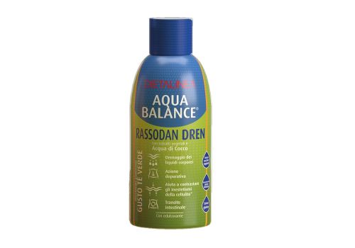 Dietalinea Aqua Balance Rassodan Super Dren drenante gusto tè verde 500ml