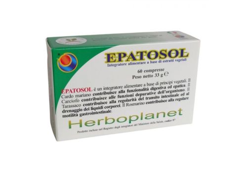 Epatosol integratore per il fegato 60 compresse