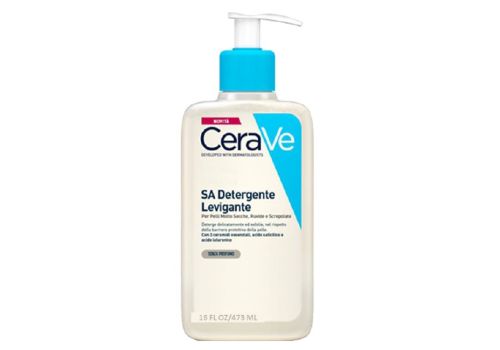 CeraVe Detergenza Detergenza con texture gel non schiumoso che deterge, esfolia e leviga la pelle, proteggendola. 473 ml 