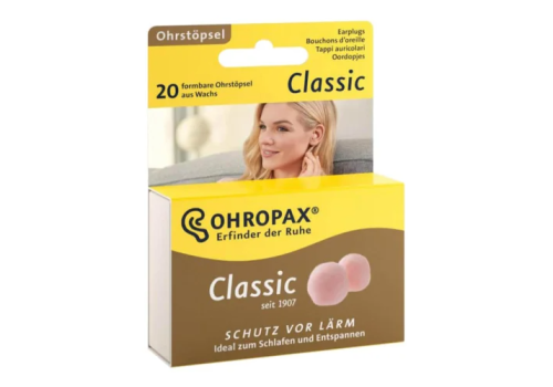 Ohropax Classic tappi auricolari in cera 20 pezzi